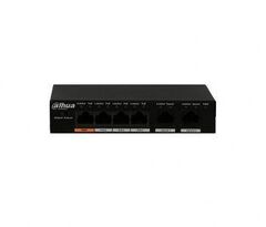 DH-PFS3006-4ET-60, Dahua, PoE свитч - 4 PoE