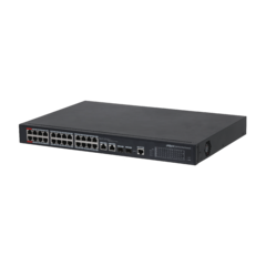PFS4226-24ET-240, Dahua, PoE свитч - 24 PoE