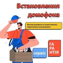 Установка системы видеодомофона с панелью вызова